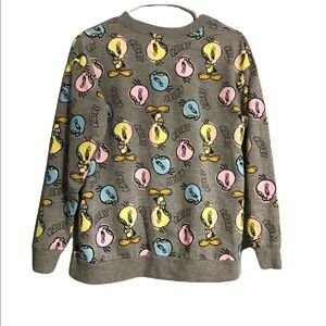 Tweety vintage colorful sweatshirt looney tunes